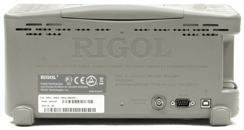  RIGOL DS1052Е Осциллограф цифровой с длинной памятью 50 МГц, 2 канала от компании Tectron. Фото �3