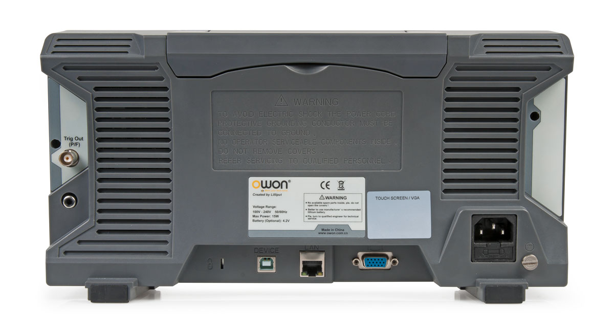  АКИП-4122/12V Осциллограф цифровой 200МГц, 2 канала с выходом VGA от компании Tectron. Фото �4