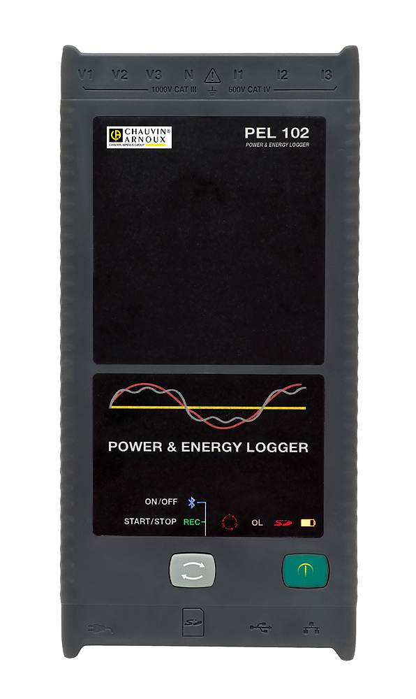 PEL102 Регистратор электроэнергии с с гибкими клещами MiniFlex MA193 до 10 000А