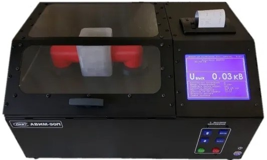  АВИМ-90П Аппарат испытания жидких диэлектриков до 90кВ, с принтером от компании Tectron. Фото �2