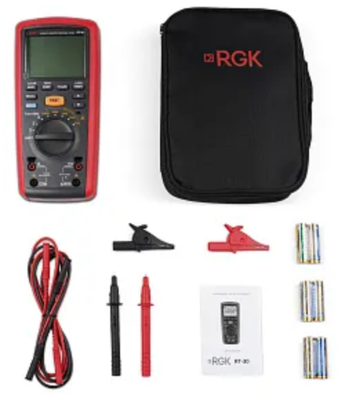  RGK RT-30 Цифровой мегаомметр 1кВ, 20ГОм от компании Tectron. Фото �2