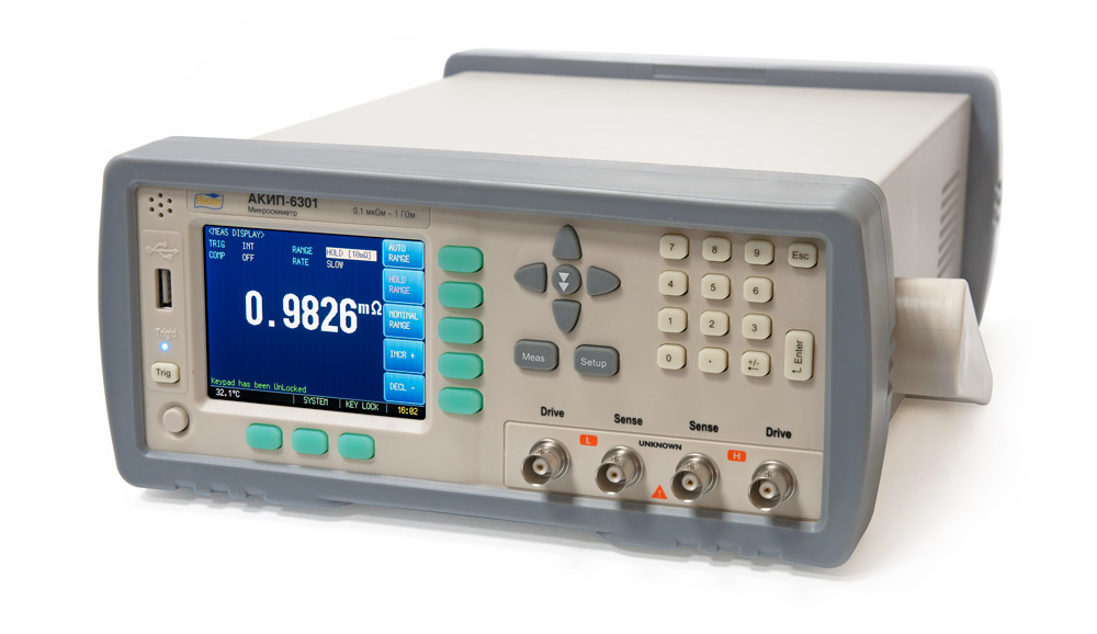  АКИП-6301 Микроомметр цифровой 1А от компании Tectron