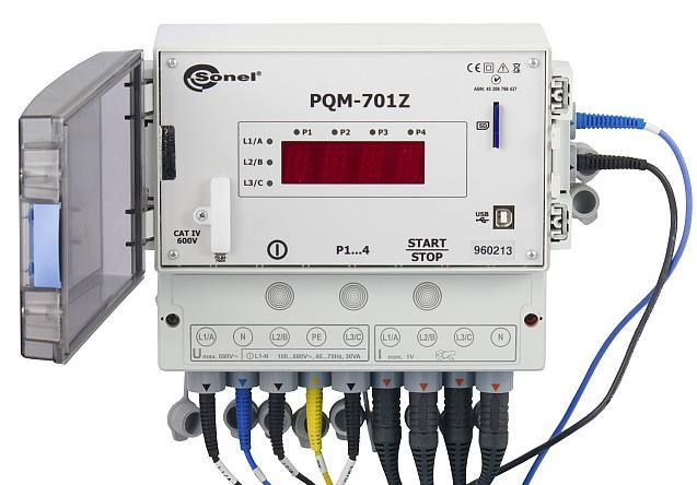 PQM-701Z Анализатор электрической энергии без измерительных клещей