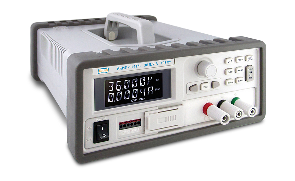  АКИП-1141/1 Программируемый импульсный источник питания постоянного тока  от компании Tectron