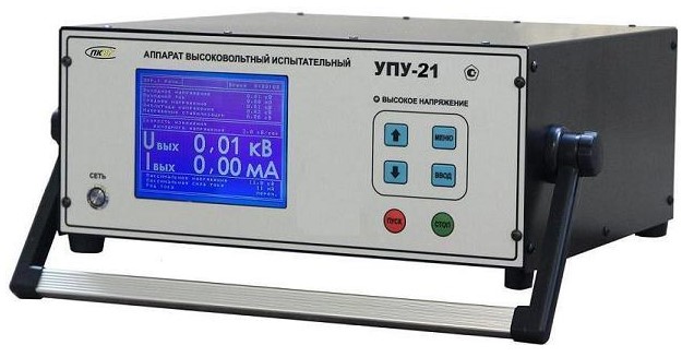  УПУ-21 Установка высоковольтная испытательная AC=10кВ/DC=10кВ от компании Tectron
