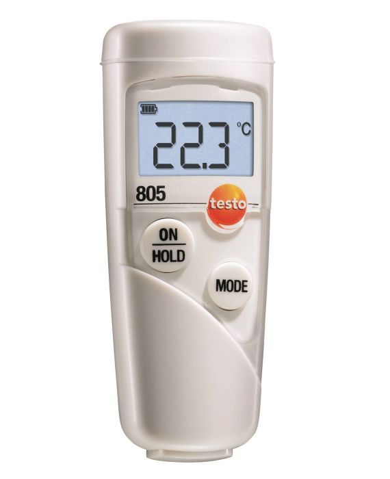 Testo 805 Инфракрасный мини-термометр для измерения температуры, -25…+250°C, оптика 1:1 от компании Tectron