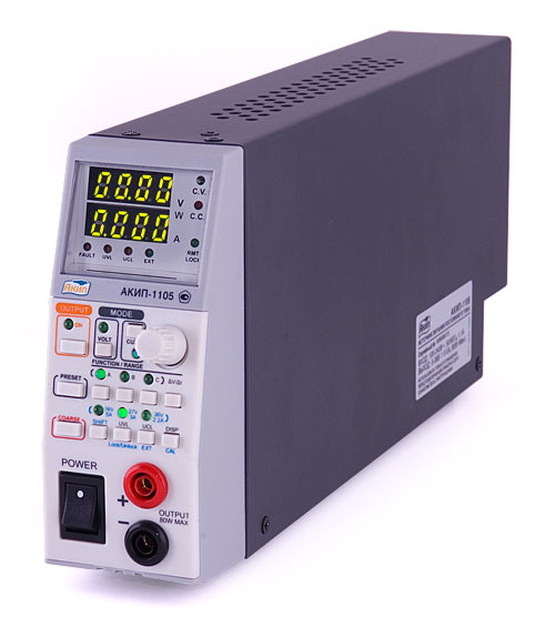  АКИП-1105 Программируемый импульсный источник питания постоянного тока от компании Tectron
