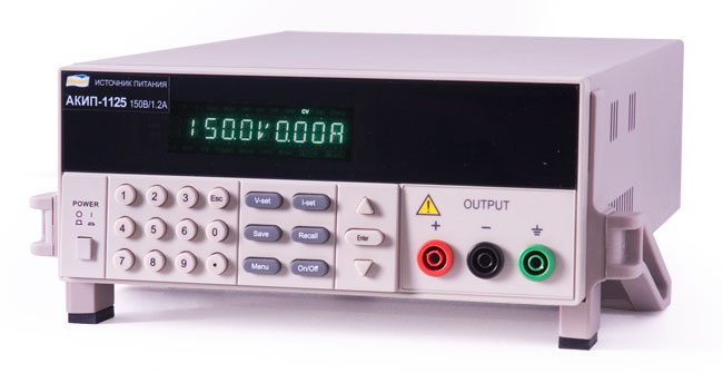  АКИП-1125 Источник питания постоянного тока программируемый от компании Tectron