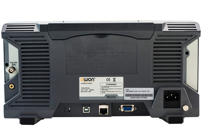  XDS2102A Осциллограф цифровой, 100МГц, 2 канала от компании Tectron. Фото �3