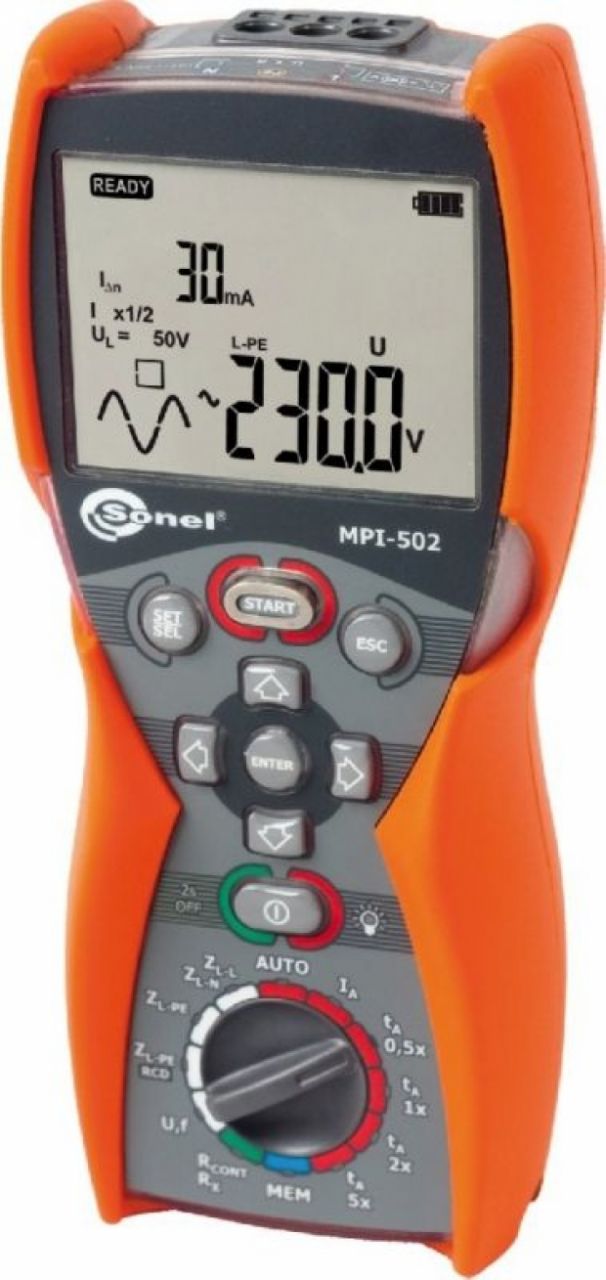  MPI-502 Измеритель параметров электробезопасности электоустановок от компании Tectron