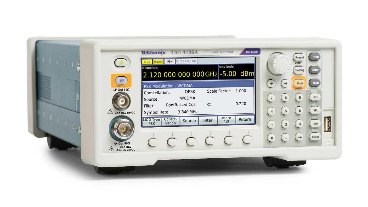  TSG4106A (с опцией M01) Генераторы ВЧ сигналов векторные от компании Tectron