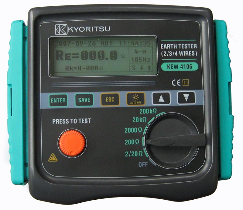  KEW 4106 Цифровой тестер сопротивления заземления от компании Tectron
