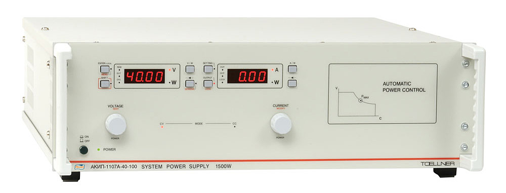  АКИП-1107-40-50 Программируемый импульсный источник питания постоянного тока  от компании Tectron