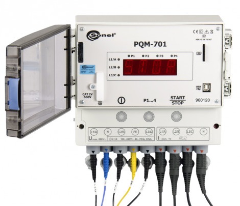 PQM-701 Анализатор электрической энергии без измерительных клещей