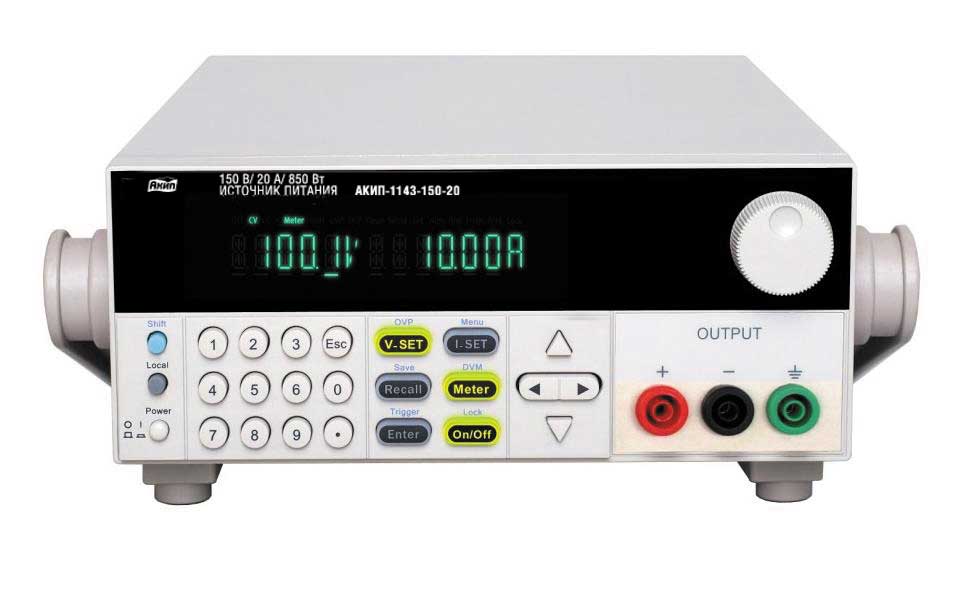  АКИП-1143-600-5 Программируемый импульсный источник питания постоянного тока от компании Tectron