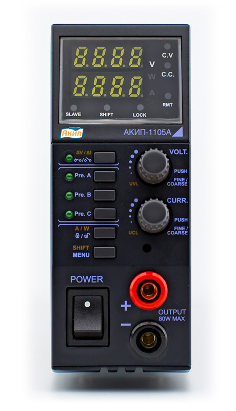  АКИП-1105А Программируемый источник питания постоянного тока от компании Tectron
